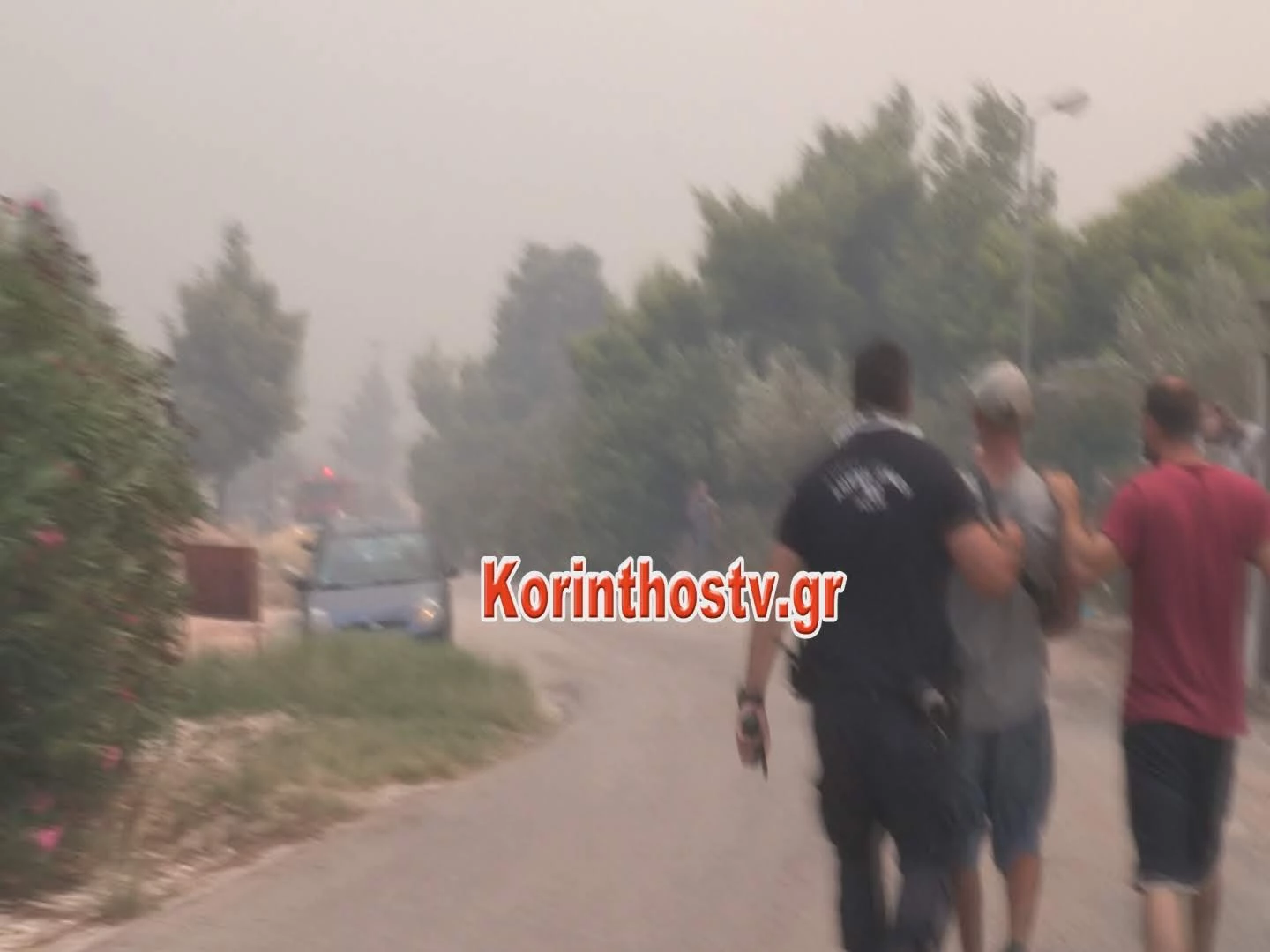Κινέτα: Προσαγωγή υπόπτου για την πυρκαγιά στον οικισμό Πανόραμα (Εικόνες-Βίντεο)